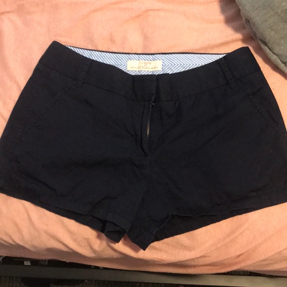 Navy J Crew shorts - Picture 1 of 3
